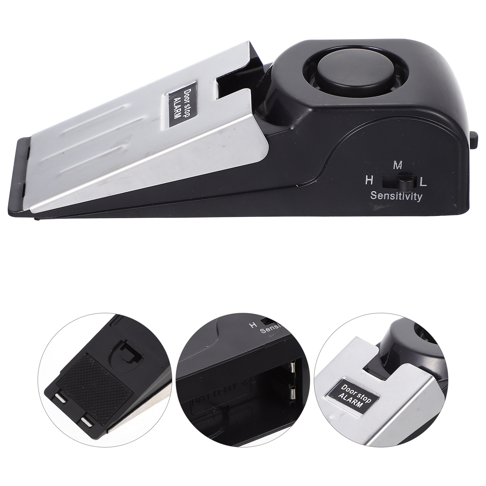 Door Stop Alarm - Alarm Anti-Theft Stop Wedge Home Use