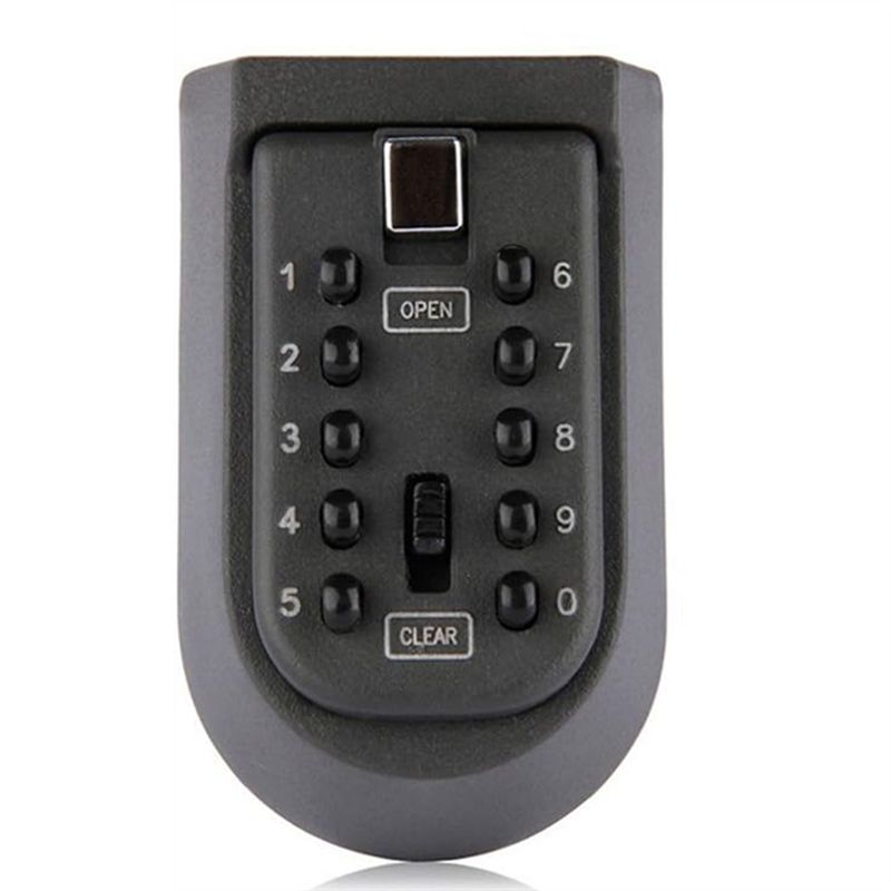 Lockbox Key Secure - FULL-Wall Mounted Push Button Combination Key