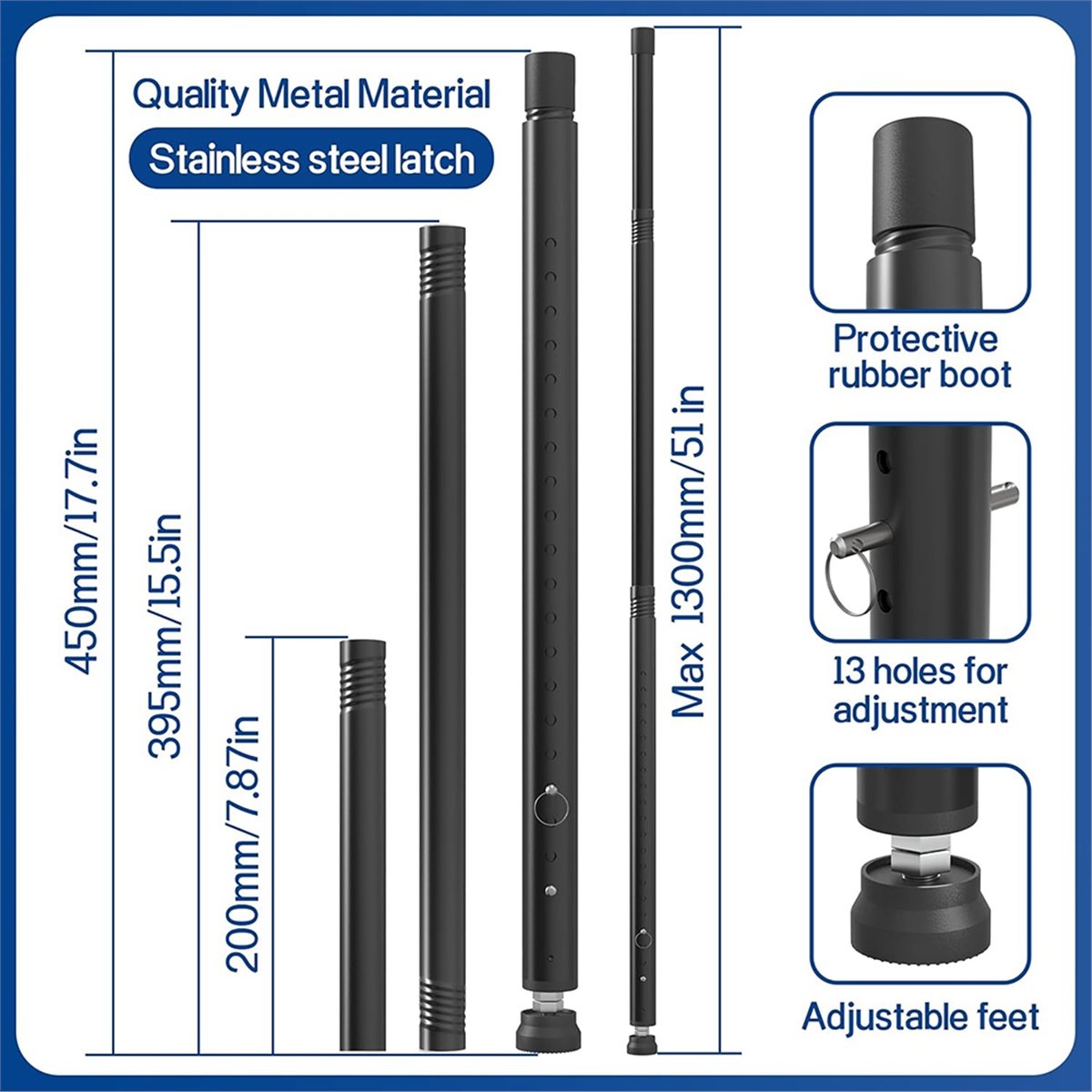 A20I Sliding Door Security Bar - Window Lock Bar recension och pris