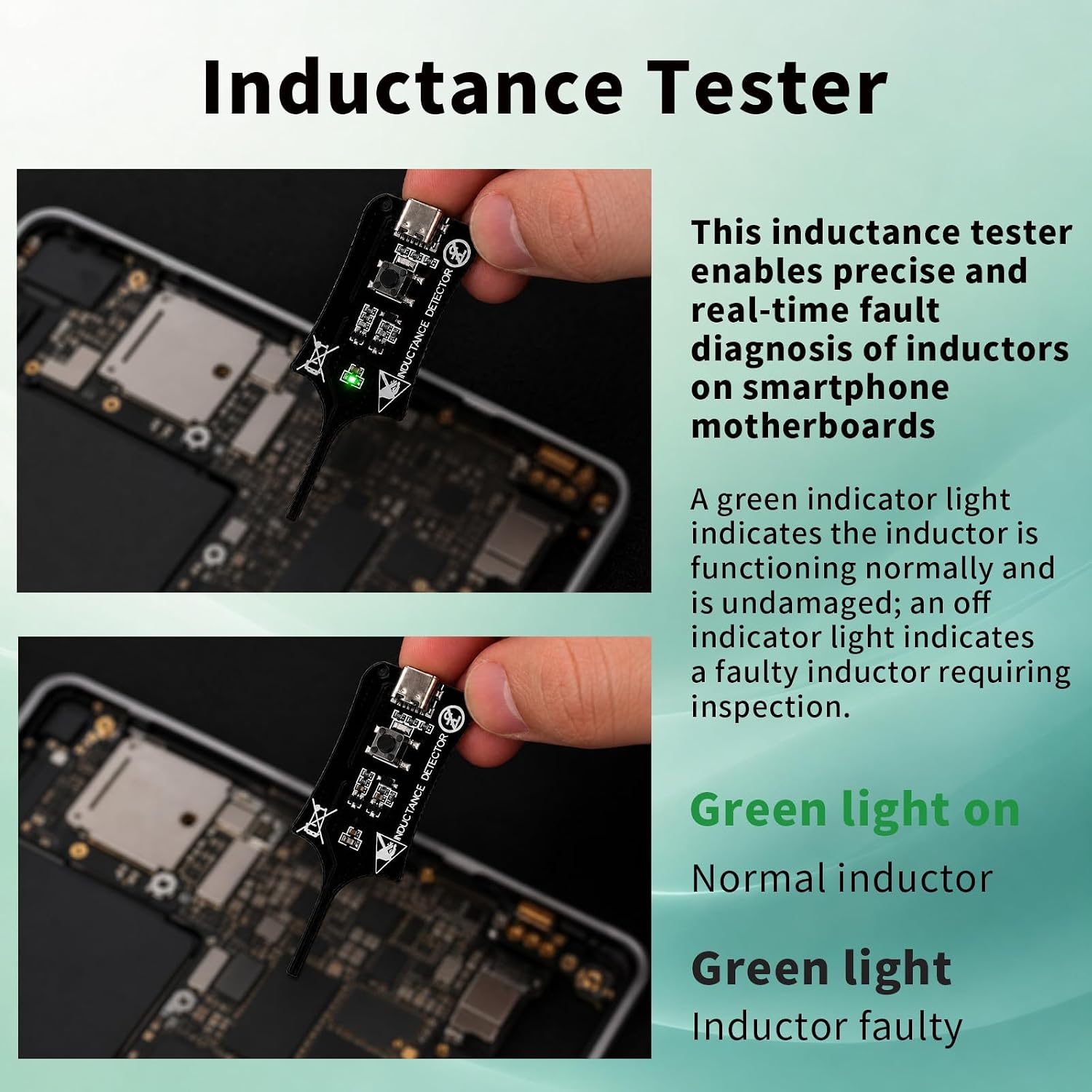 DC 5V Inductance Tester Mother - Co Detector Plug recension och pris