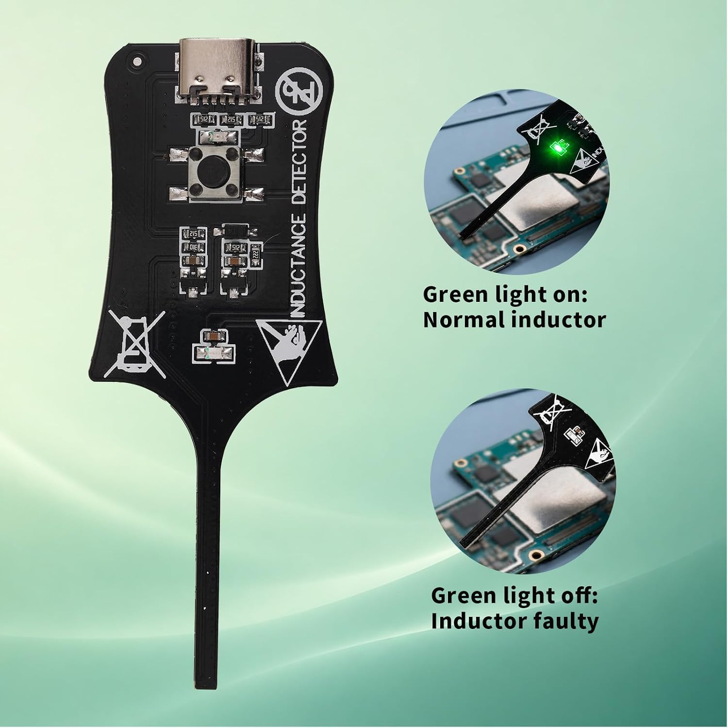 DC 5V Inductance Tester Mother - Co Detector Plug recension och pris