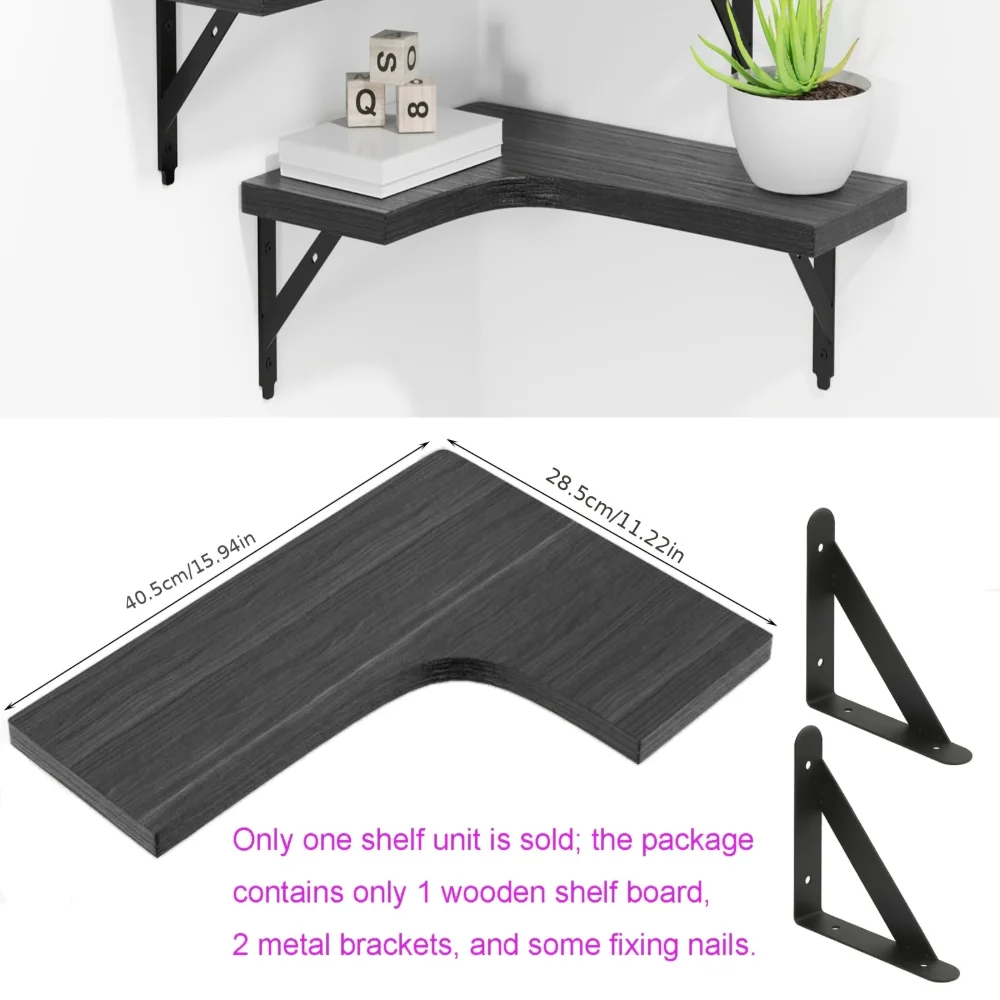 Natural Wood Grain Floating Sh - Fire Escape Ladder recension och pris