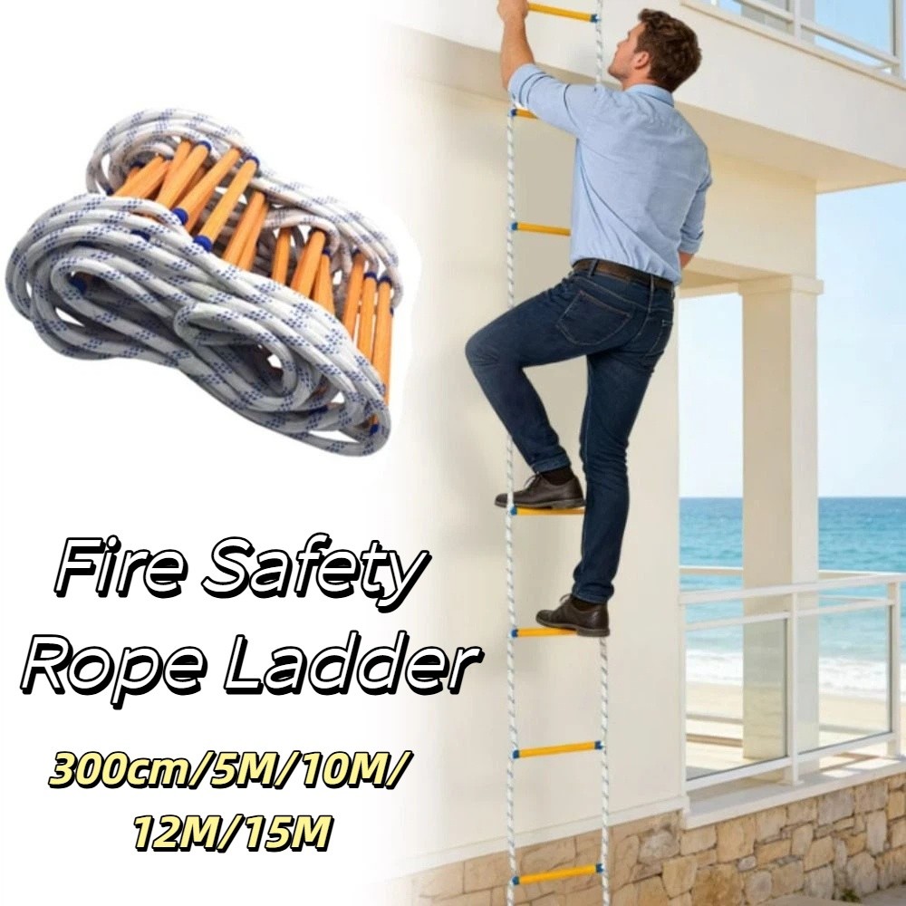 Insulated Rope Ladder Grippy S - Fire Escape Ladder recension och pris