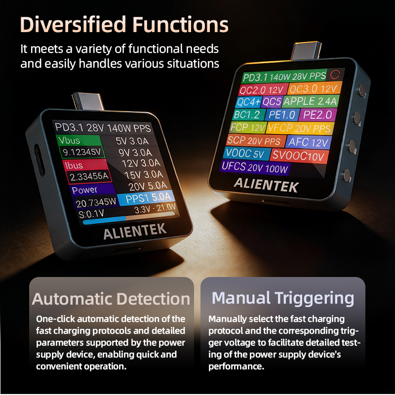 ALIENTEK C2 Type C USB Tester  - Co Detector Plug recension och pris