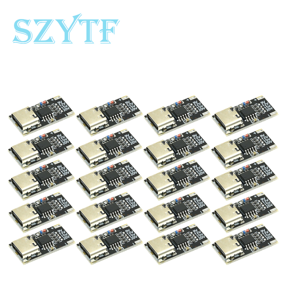 1-20PCS PD/QC/AFC Type-C Decoy - Co Detector Plug recension och pris
