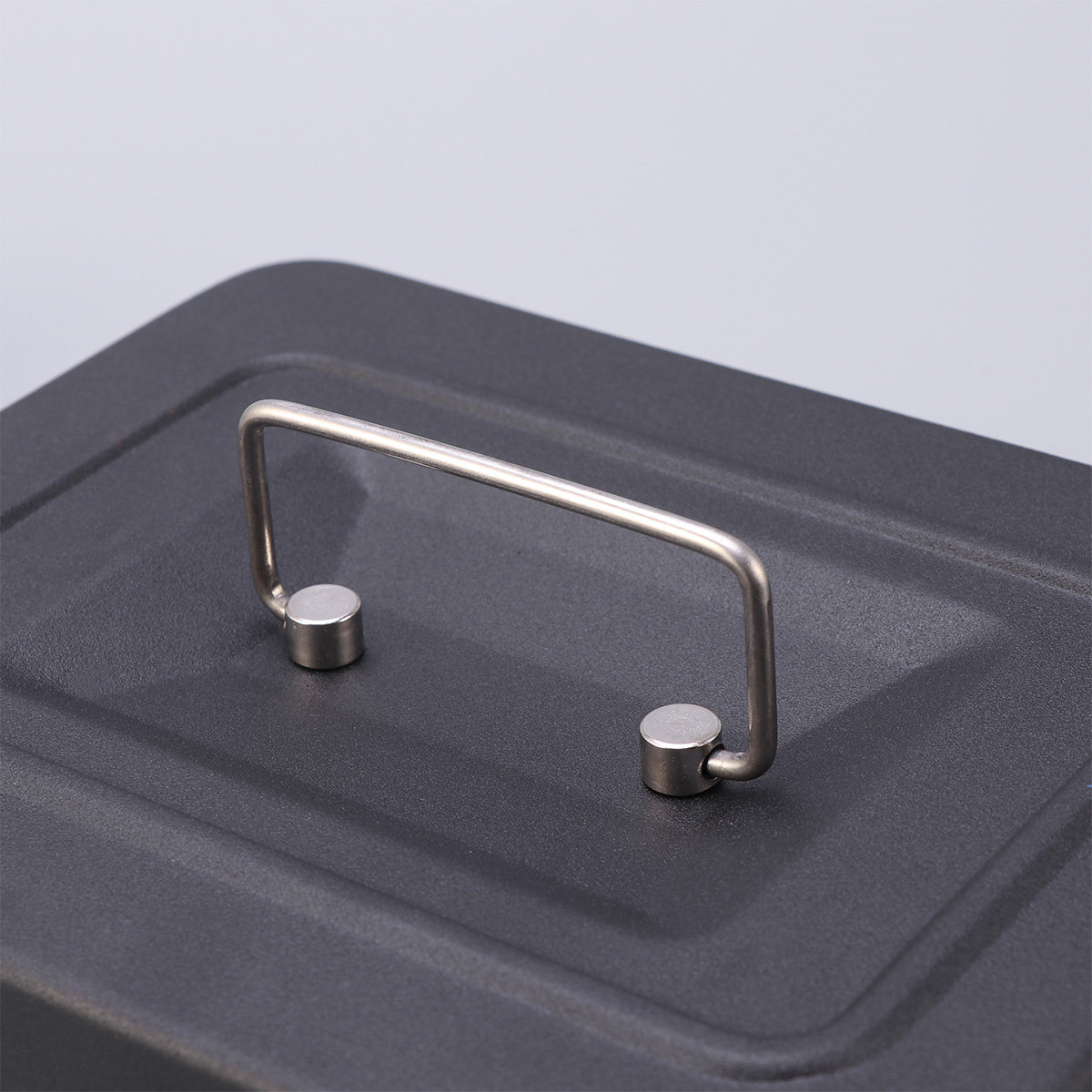 Heavy Duty Thicken Metal Cash  - Lockbox Key Secure recension och pris