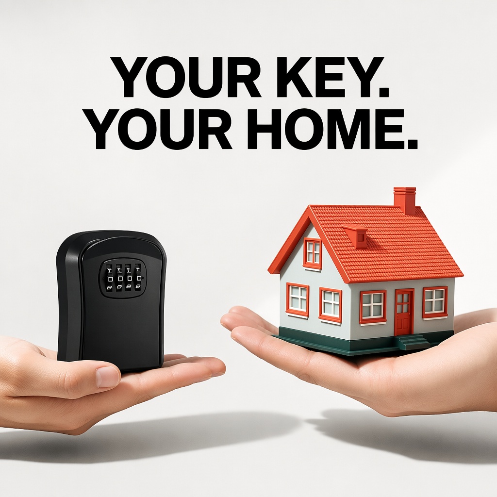 Wall Mount Waterproof Key Stor - Lockbox Key Secure recension och pris