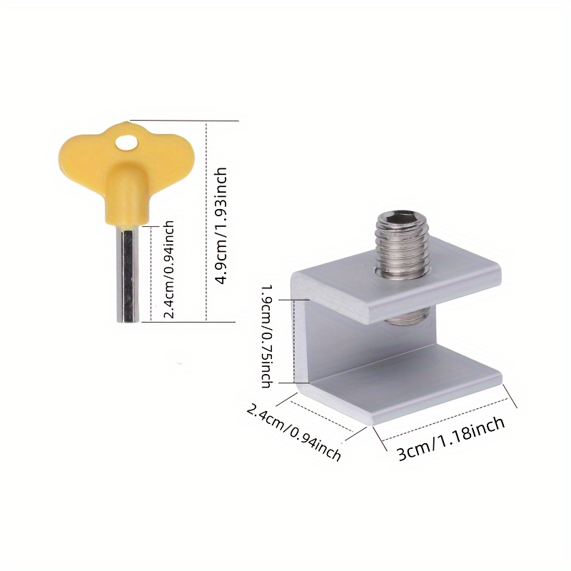 3 Sets Door and Window Limit C - Window Lock Bar recension och pris